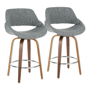 Mid-Century Modern Counter Stool