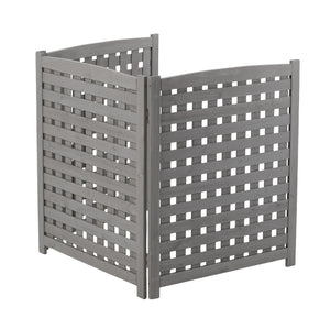 3 Panel Outdoor Air Conditioner Fence Screen