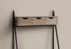 Computer Desk For Home Office, Laptop, Leaning, Storage Drawers, Contemporary & Modern