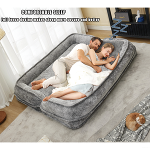 Double Human Dog Bed Loveseat - Extra Large Floor Couch