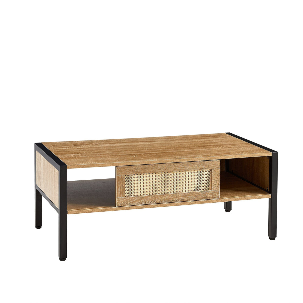 Modern Rattan Coffee Table 40.16 Inches