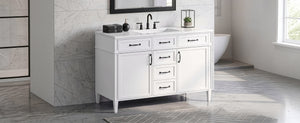 48 Inch Bathroom Vanity with Composite Sink Top