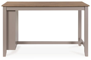 Harperfeld - Rectangular Dining Room Counter Table - Natural / Gray