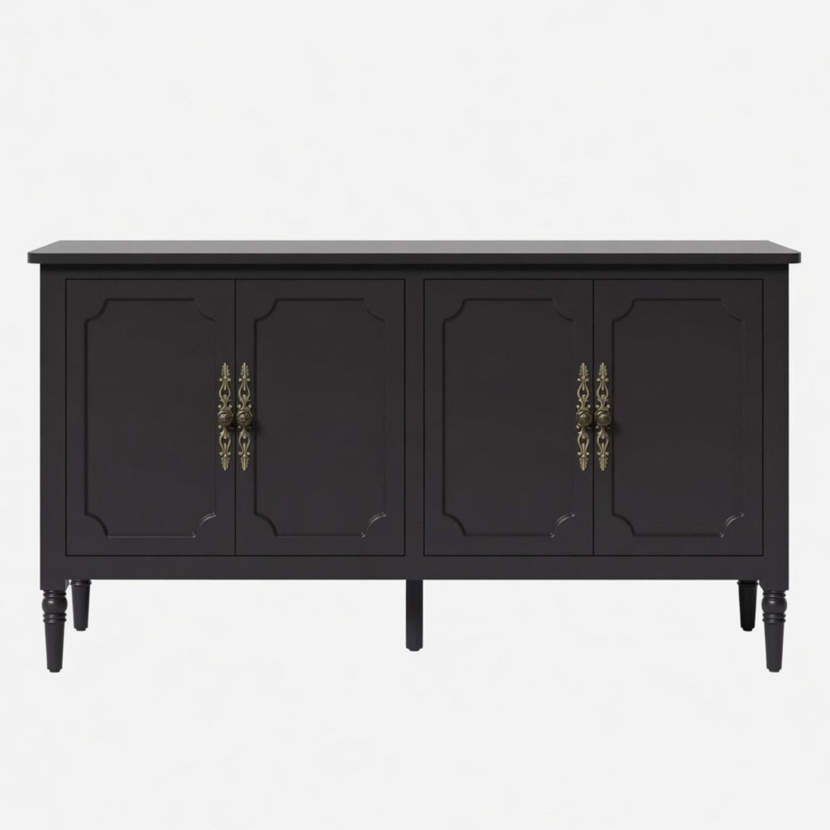Vintage Buffet Cabinet With Adjustable Shelves