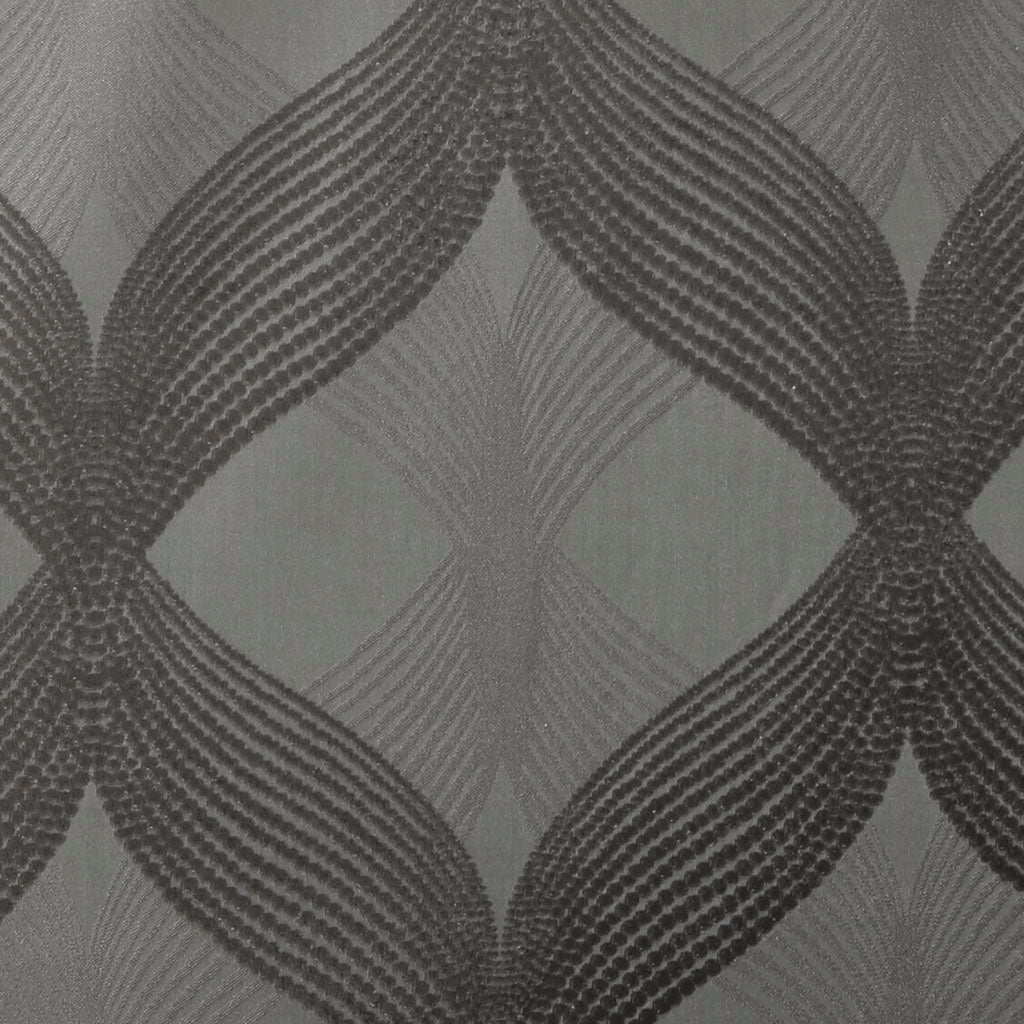 Ogee knitted jacquard total blackout curtain panel (only 1 pc panel)