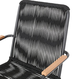 Moonstone Outdoor Club Chair Set with Rope Weave Design