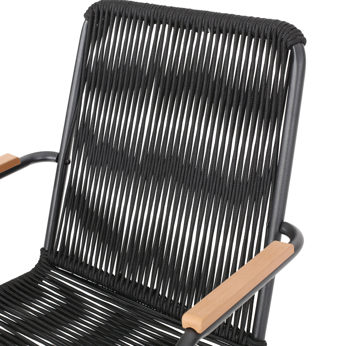 Moonstone Outdoor Club Chair Set with Rope Weave Design