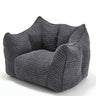 Chenille Arm Chair with Highly Resilient Foam - Multiple Colors