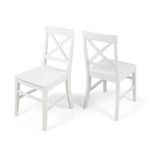 Plethora - Dining Chair With X Shaped Back (Set of 2)