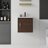 20 Inch Floating Bathroom Vanity with Sink, Soft-Close Door, Ceramic Sink, Plywood
