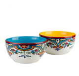 Zanzibar Handcrafted Stoneware Dipping Bowl Set