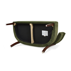 The Ellingsvik™ Mid-Century Banquette Accent Chair