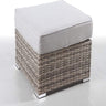 Stylish Outdoor Ottoman With Cushion For Comfort