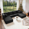 140" Modular Sectional Sofa Bed