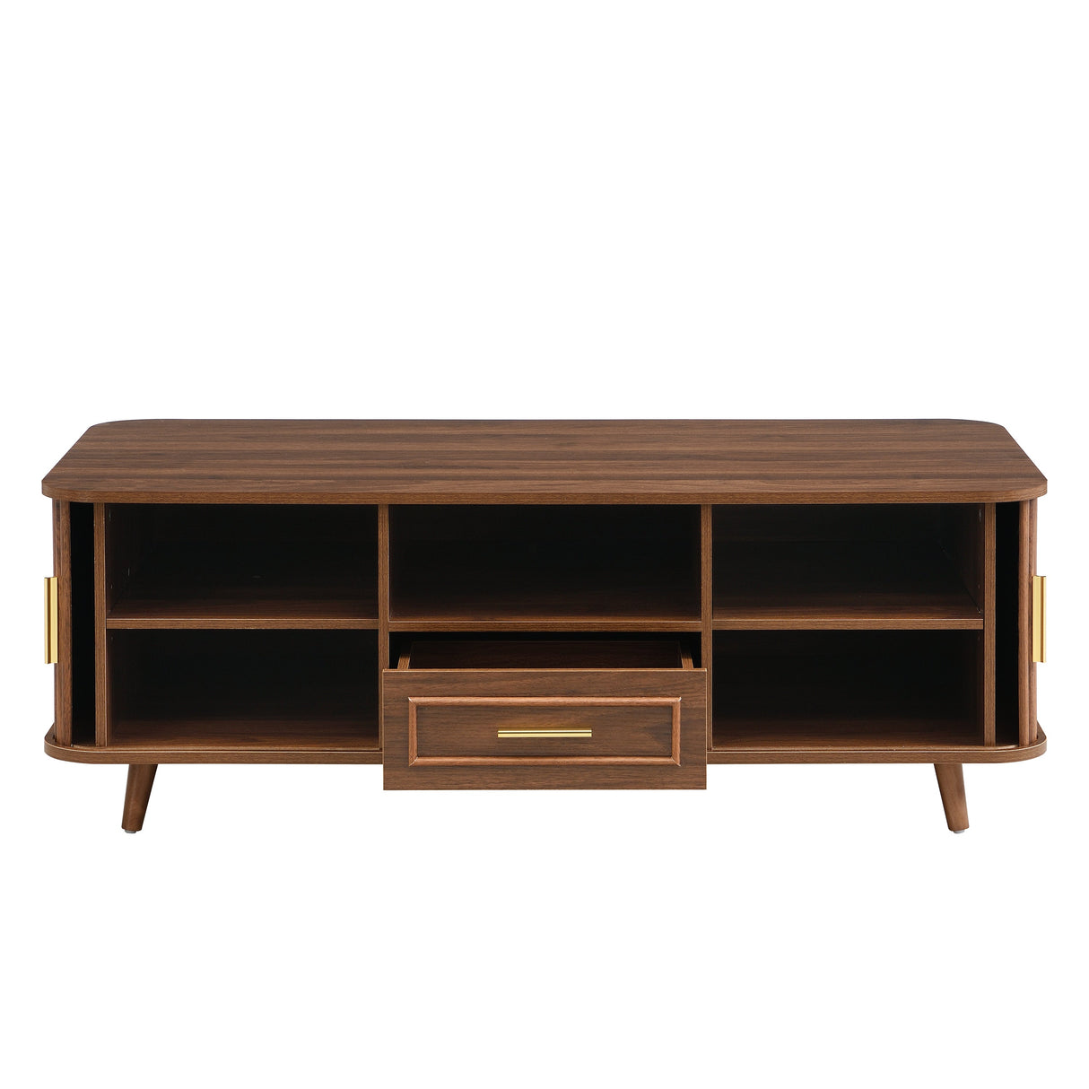 Mid-Century Modern Coffee Table with Storage
