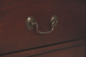 Alisdair - Two Drawer Night Stand - Reddish Brown