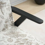 Mid-Century Modern Lounge Armchair - Seat Cushion (Beige + Grey)