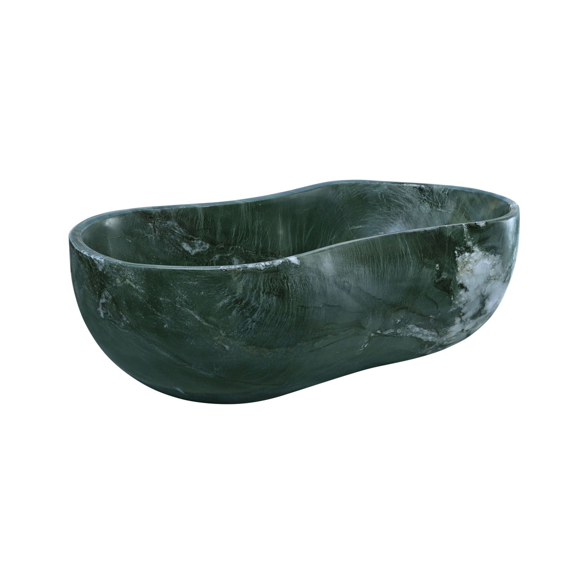 Bathroom Vessel Sink With Wavy Design