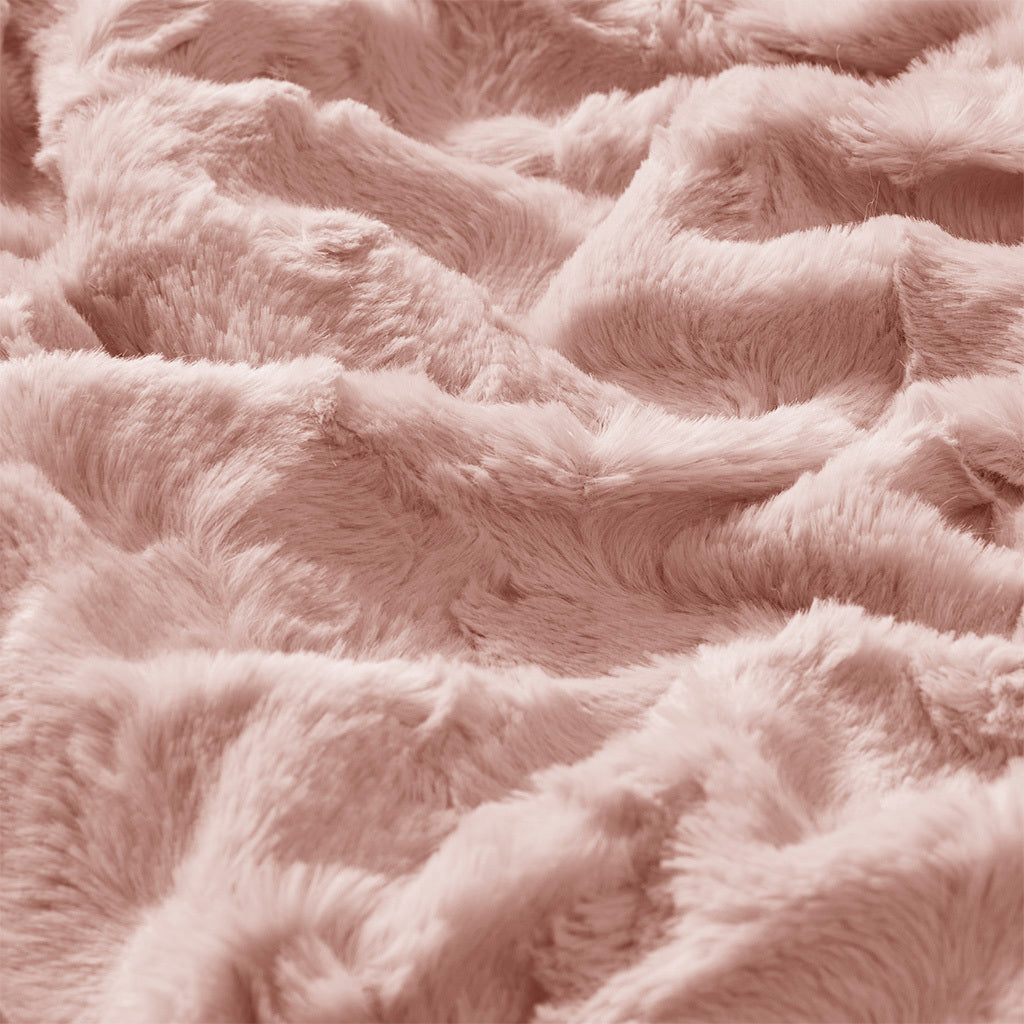 Oversized Faux Fur Throw