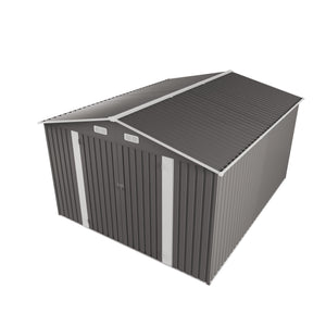 Outdoor Storage Shed With Lockable Doors