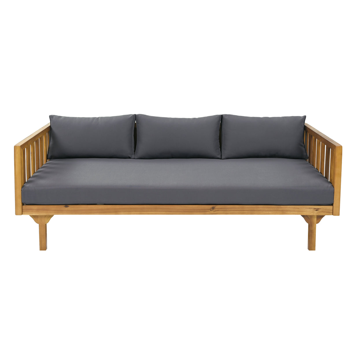 Claremont 3-seater day bed, grey
