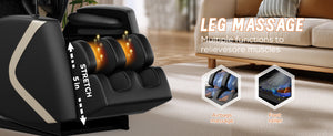 Massage Chair Recliner with Zero Gravity and Full Body Air Pressure