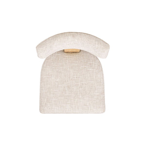 Louise - Split Back Upholstered Dining Side Chair (Set of 2) - Travertine Beige