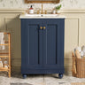 24 Inch Modern Bathroom Vanity Cabinet With Ceramic Sink
