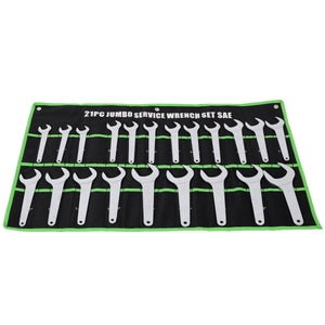 21PCS SAE Jumbo Service Wrench Set