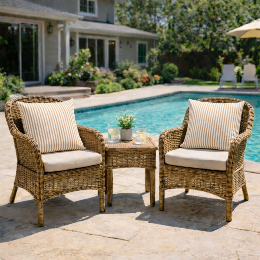 4 Pack Outdoor Pillow Covers - 18x18 Inch