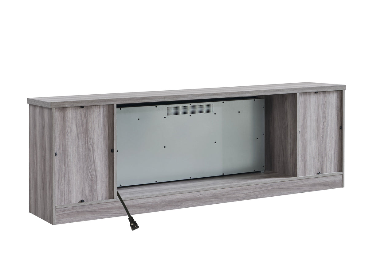 75" Fireplace TV Stand for TVs up to 80"