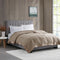 Lightweight Down Alternative Blanket with Satin Trim