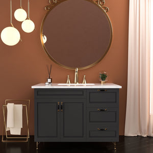 Elegant 2 Handle Widespread Bathroom Faucet With Pop Up Drain And Water Supply Lines