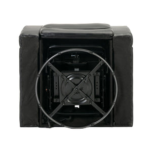 270 Degree Swivel Power Recliner With Tray Table, Phone Holder, Cup Holder, USB Port