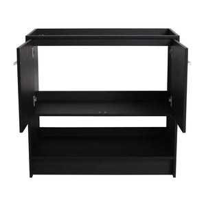 Modern Freestanding Bathroom Vanity With 2 Doors