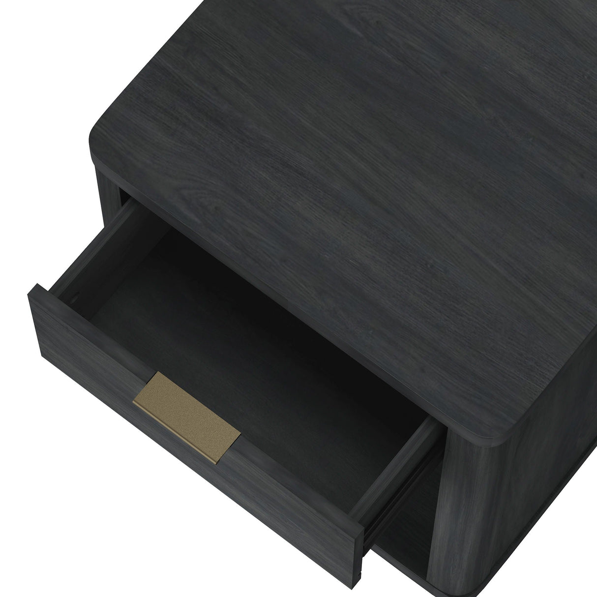 Evelyn - Nightstand With 1 Drawer And Open Shelf