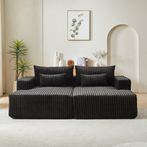 87' Oversized Sectional Lounge Chaise