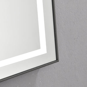 LED Bathroom Mirror with Front and Backlight