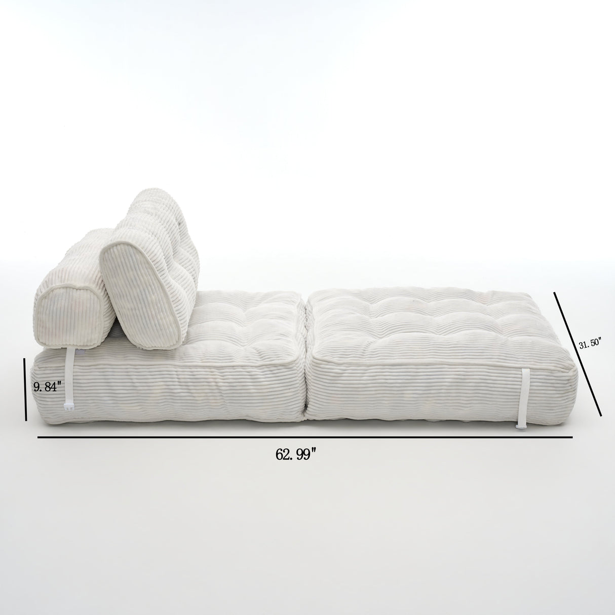 Folding Sofa Bed - Convertible Sleeper Chair with Pillow