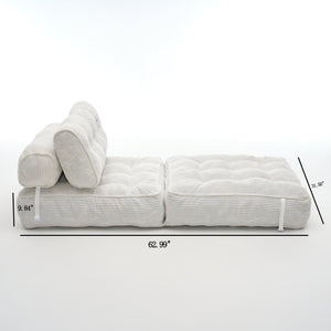 Folding Sofa Bed - Convertible Sleeper Chair with Pillow