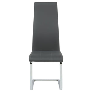 Montclair Upholstered Dining Side Chair Grey (Set of 4)