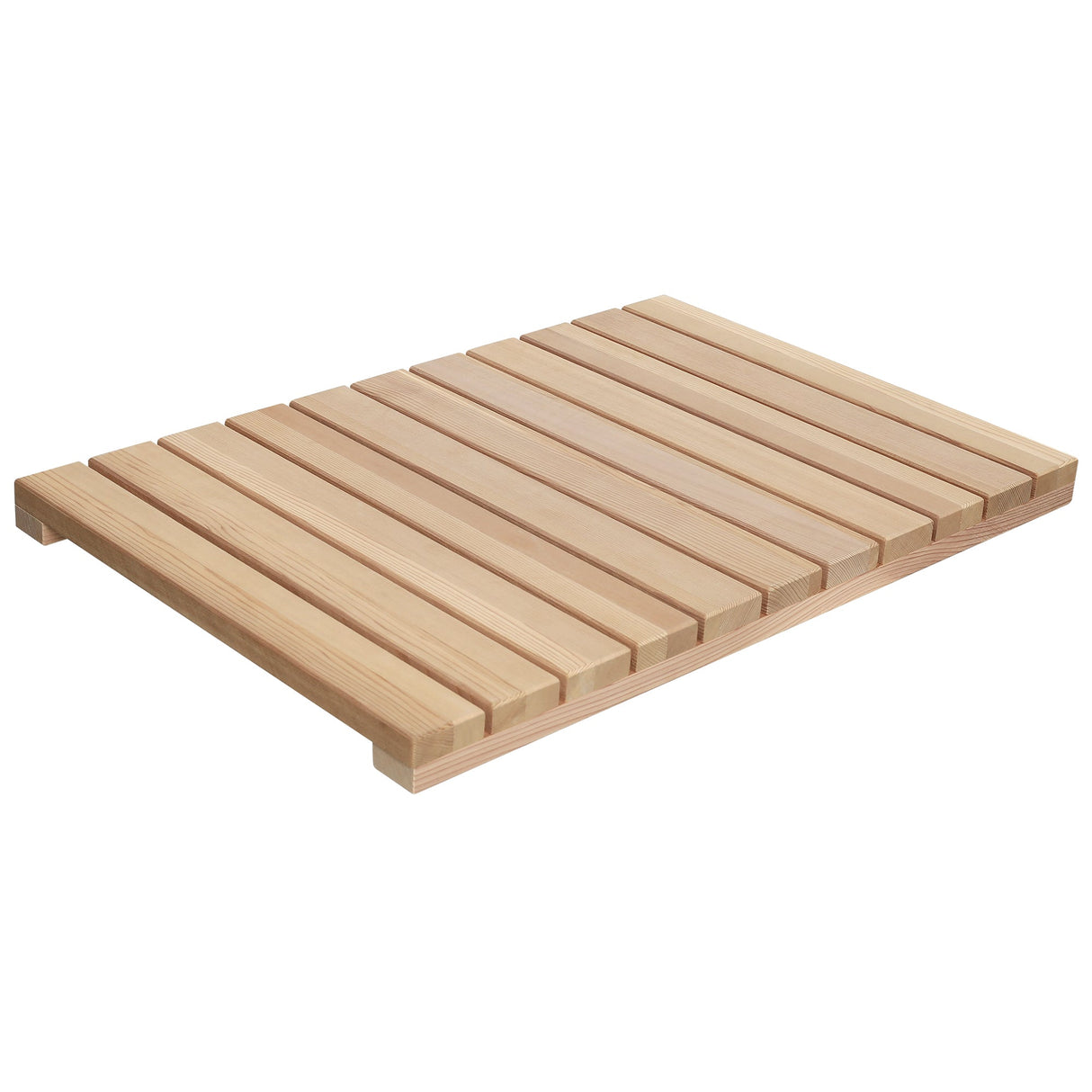 Cedar Wood Shower Mat - Non-Slip Slatted Bath Mat