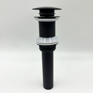 Bathroom Sink Drain without Overflow, Vessel Sink Lavatory Vanity Pop Up Drain Stopper