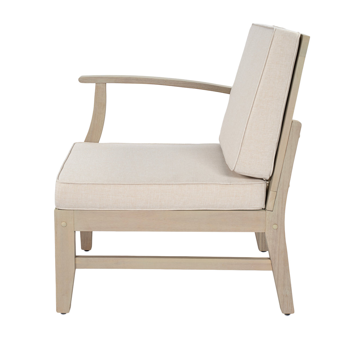 Perla 5-Pcs Sofa Set - Acacia Wood Patio Seating