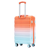 3-Piece Spinner Wheel Luggage Set with Gradient Color
