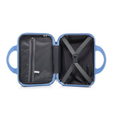 14'/20' 2-Piece PC Spinner Wheel Luggage Set in Gradient Blue and Yellow