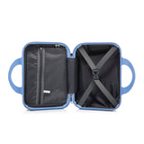 14'/20' 2-Piece PC Spinner Wheel Luggage Set in Gradient Blue and Yellow