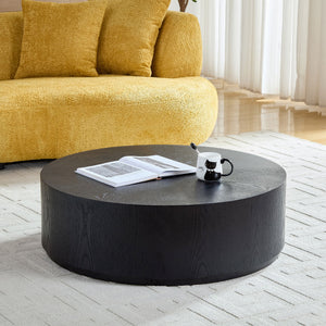 35.43 Inch Modern Round Coffee Table
