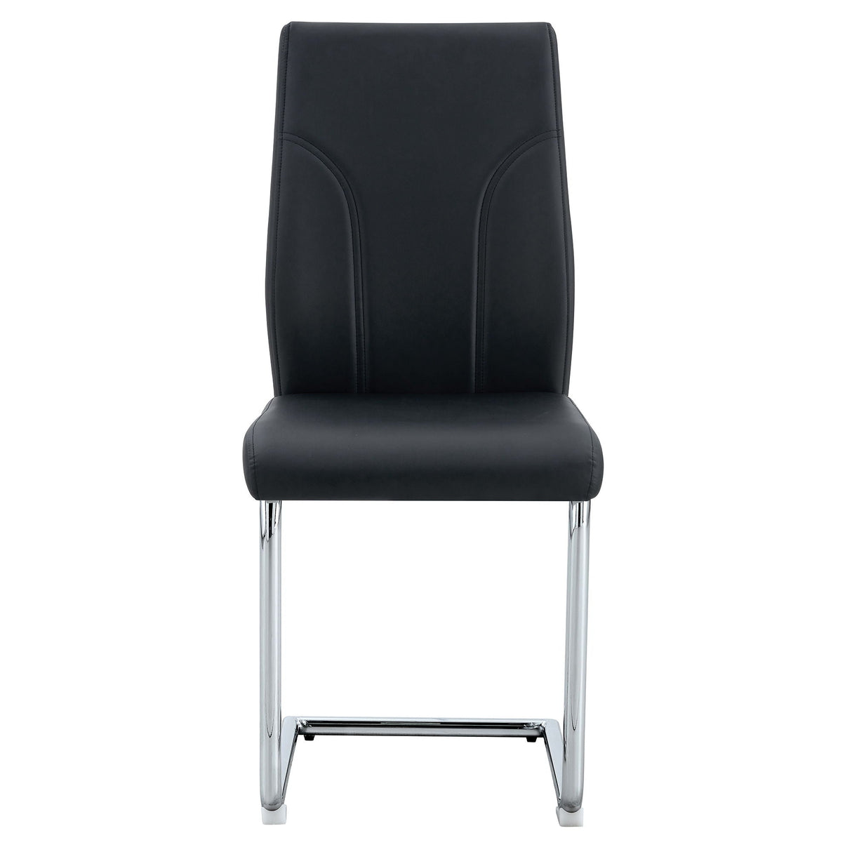 Modern Dining Chairs with High Backrest and Sturdy Legs