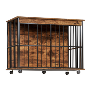 Large Wooden Dog Crate Furniture